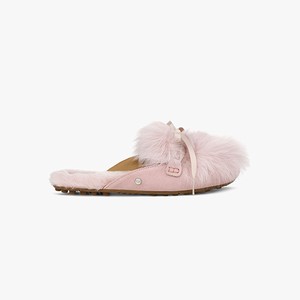 Ugg Shaine Fluff Women Flats Pink (7610NFBOM)